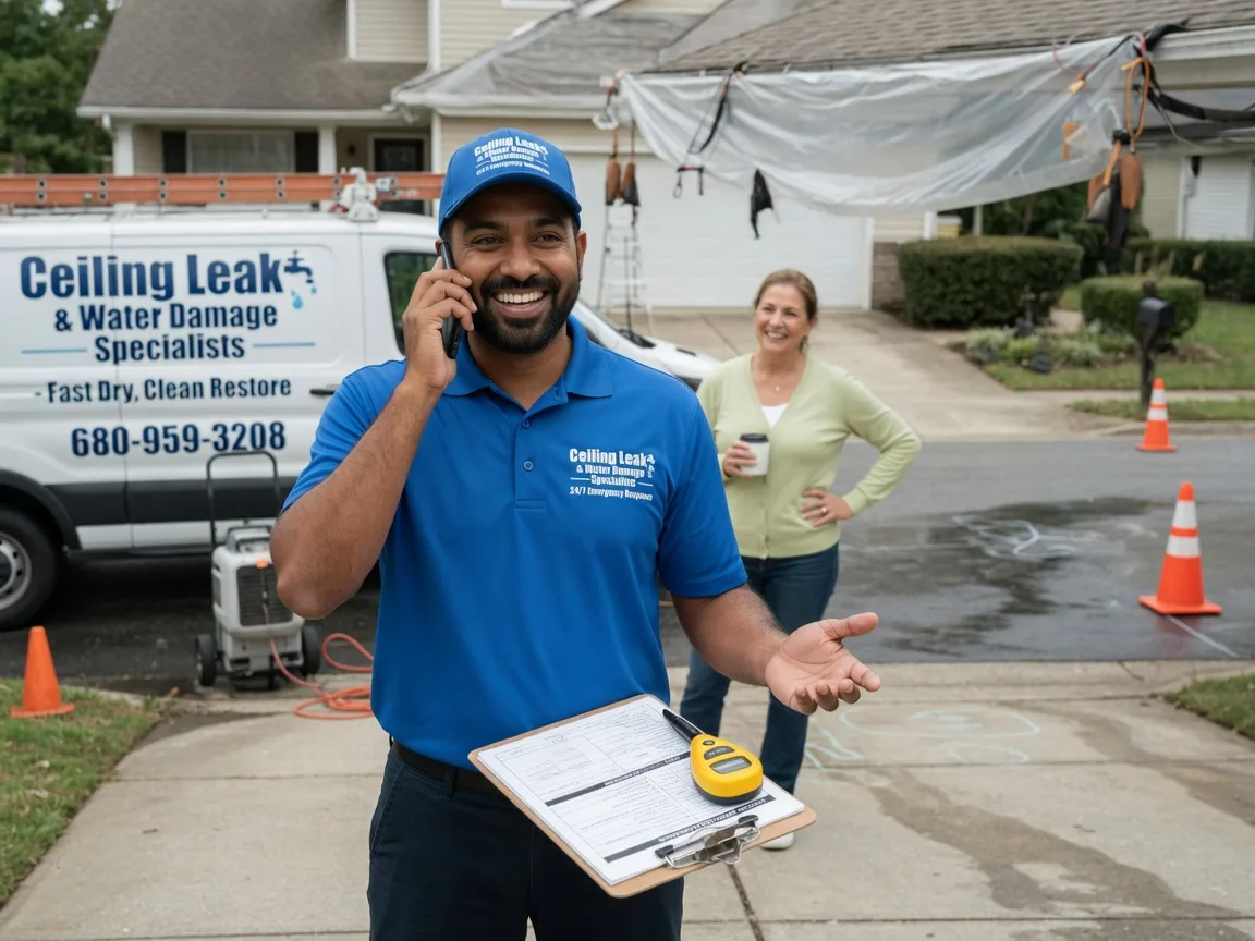 Ceiling Leak Cleanup South Barre, VT FAQs
